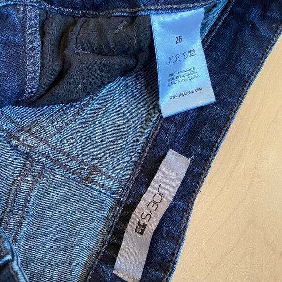 Joes Womens Flared Jeans high rise dark blue stretchy denim Size 26 - Picture 8 of 12